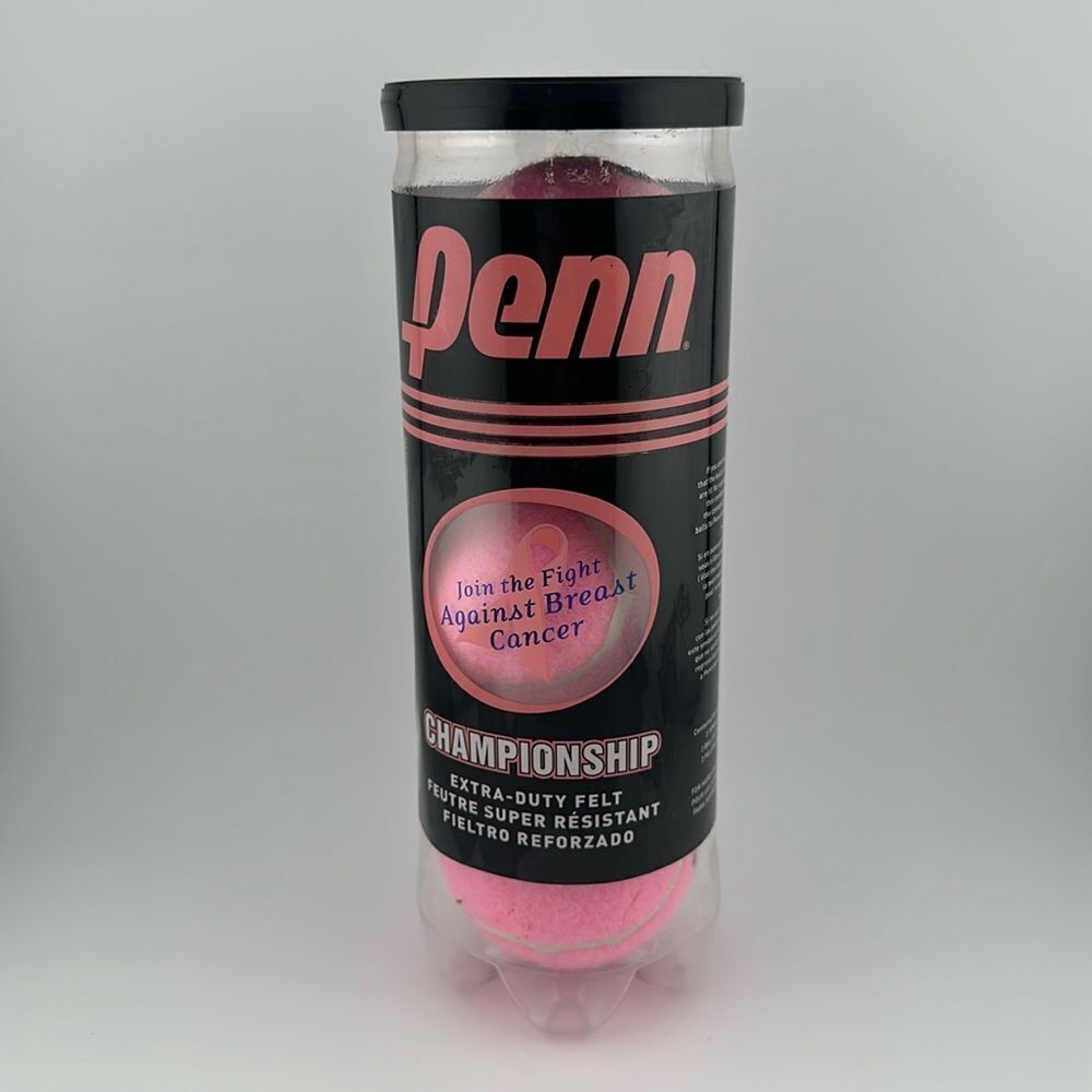 Penn "Breast Cancer Awareness" Championship Extra-Duty Felt Cannister of 3 Balls